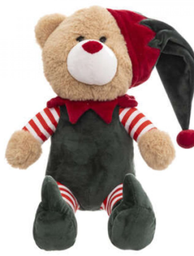 Elf Christmas Teddy