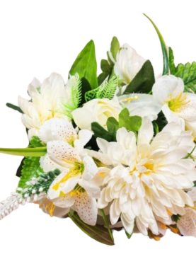 Artificial White Bouquet