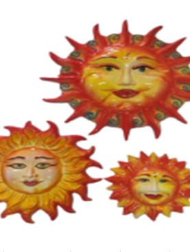 Hand-Painted Sun