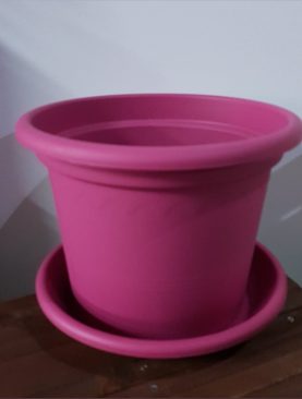 Plastic Pots pink