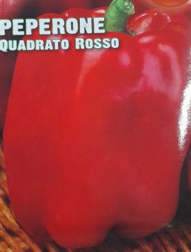 Peperone Quadrato Rosso Seeds