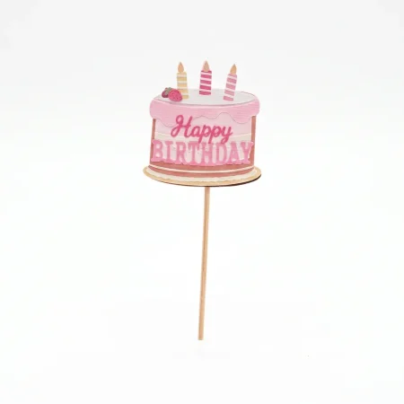 Happy Birthday Colourful - Stick